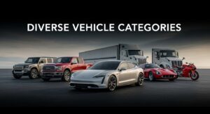 Diverse Vehicle Categories car