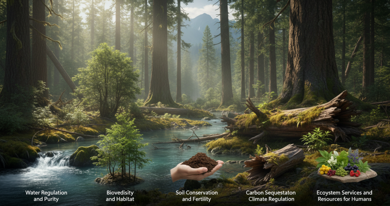 importance of forest 5 points