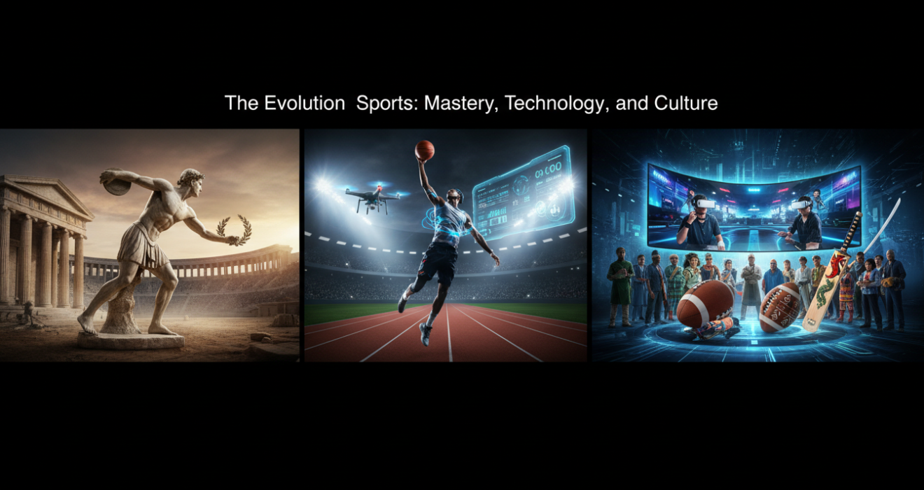 The Evolution of Sports: Mastery, Technology, and Culture