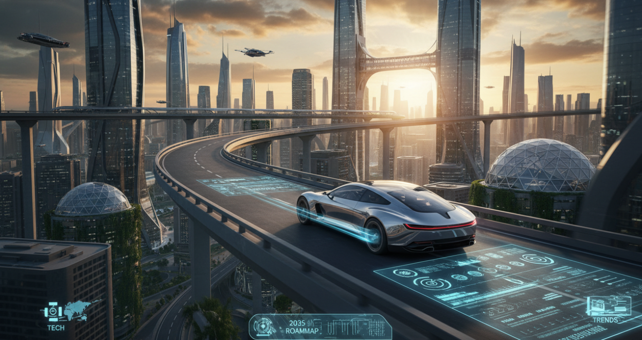The Future of Automobiles: Tech, Trends & 2035 Roadmap