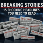 Breaking Stories: The 15 Most Shocking Headlines