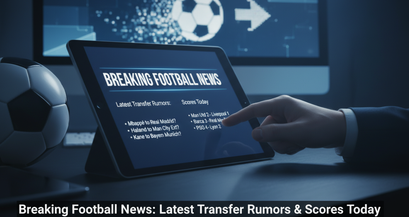 Breaking Football News: Latest Transfer Rumors, Scores & Major Updates Today