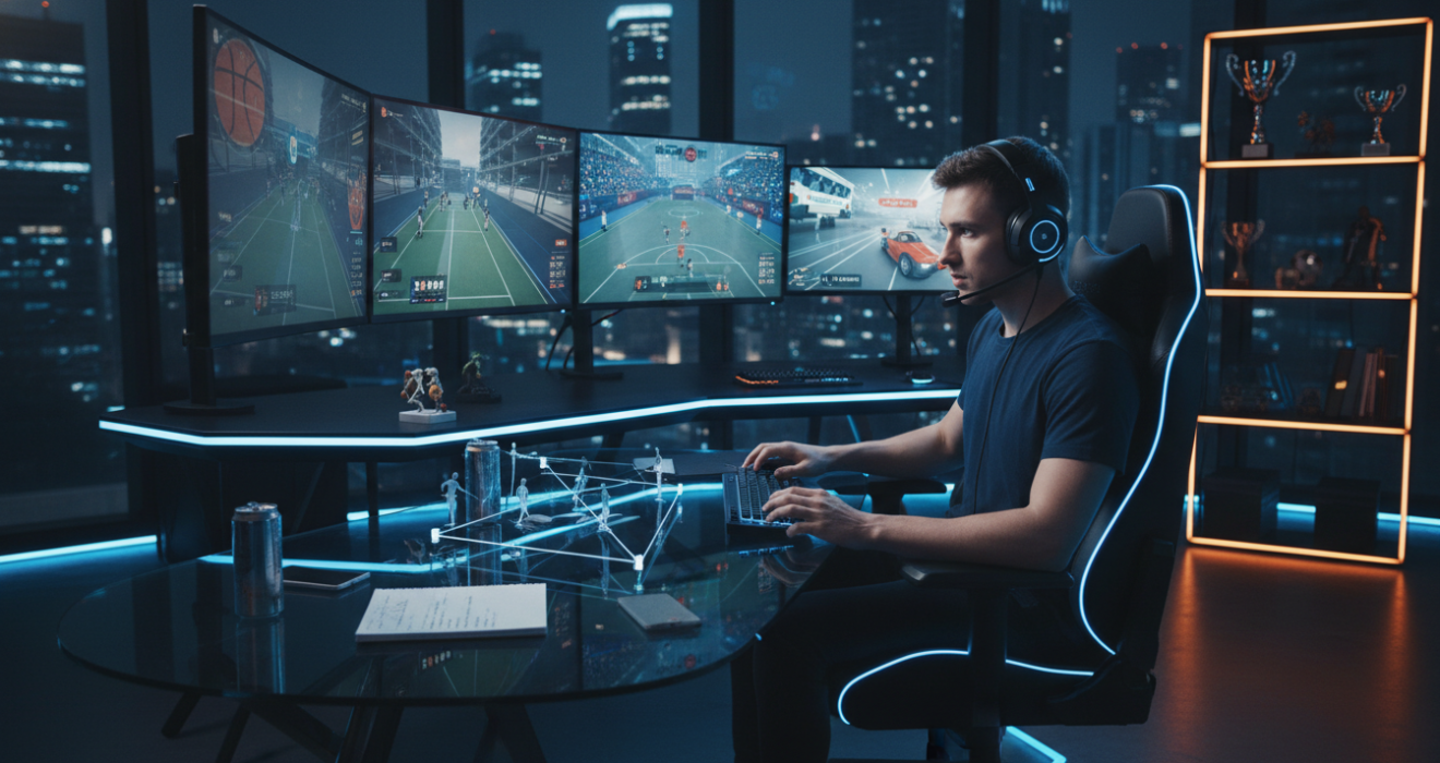 Sports Gaming: Top Games, Tips, and Strategies for Athletes Introduction Sports have always been a source of competition, fitness, and entertainment. In recent years, the rise of sports gaming has transformed the way athletes and fans engage with sports. From console games to online competitions, sports gaming offers players an immersive way to experience their favorite sports, develop strategies, and even improve real-world performance. For athletes, sports gaming is not just entertainment—it can be a tool to learn tactics, improve hand-eye coordination, and sharpen mental focus. Whether it’s virtual football, basketball, racing games, or online multiplayer sports, understanding the best games and strategies can enhance both gaming performance and real-world sports skills. In this article, we will explore the top sports games, essential tips for athletes, and strategies that make sports gaming both fun and effective. We’ll also cover how to balance virtual and real sports, mental benefits, and answer frequently asked questions. What is Sports Gaming? Sports gaming refers to video games and online games that simulate real-world sports. These games can be: Console-based (PlayStation, Xbox, Nintendo) PC games Mobile games and apps Online multiplayer competitions Sports gaming allows players to compete in virtual arenas, experience realistic sports physics, and learn the rules and strategies of various sports without being on the field. Popular sports games include football, basketball, soccer, racing, and more. Athletes and casual players alike benefit from sports gaming because it combines mental skills, strategic thinking, and hand-eye coordination, all of which are essential in real-life sports. Top Sports Games for Athletes 1. FIFA Series The FIFA franchise is one of the most popular virtual sports games. It simulates football with realistic physics, player movements, and competitive online modes. Benefits for athletes: Enhances tactical thinking Improves decision-making under pressure Encourages understanding of team formations 2. NBA 2K Series The NBA 2K series is a premier basketball gaming experience. Players can manage teams, play matches, and even train athletes in career mode. Benefits for athletes: Teaches basketball strategies Improves timing and anticipation Offers insight into offensive and defensive plays 3. Madden NFL Series Madden NFL focuses on American football, with detailed playbooks and realistic match simulations. Benefits for athletes: Helps understand complex football strategies Trains reaction time and pattern recognition Provides exposure to team coordination techniques 4. Gran Turismo & F1 Racing Games Racing games like Gran Turismo and F1 simulate driving and racing sports with realistic physics and competitive online modes. Benefits for athletes: Improves reaction time and hand-eye coordination Enhances focus and concentration Offers strategic decision-making under pressure 5. eSports Competitions & Online Sports Games Online platforms like eFootball, Rocket League, and EA Sports UFC provide competitive multiplayer sports experiences. Benefits for athletes: Real-time strategy practice Enhances competitive mindset Promotes teamwork and communication in virtual environments Tips for Excelling in Sports Gaming 1. Understand the Rules of the Real Sport Even in a virtual environment, sports gaming strategies work best when based on the actual rules of the sport. Knowing positions, scoring systems, and plays improves gaming performance. 2. Practice Regularly Just like real sports, consistent practice is key in sports gaming. Regular gameplay improves reaction times, coordination, and strategic thinking. 3. Focus on Hand-Eye Coordination Games require quick reflexes and precise controls. Exercises like reaction drills and hand-eye coordination training enhance both gaming and real-world sports skills. 4. Study Opponents Competitive online sports games require analyzing opponents’ patterns. Understanding their tactics helps players anticipate moves and gain an advantage. 5. Balance Gaming and Real Training Athletes should balance virtual sports with real-life training. While gaming improves mental and strategic skills, physical fitness, agility, and endurance come from actual practice. 6. Use In-Game Analytics Modern sports games provide analytics on player performance. Tracking statistics, heat maps, and performance trends allows athletes to refine strategies and improve gameplay. 7. Join Online Communities and Tournaments Being part of gaming communities or eSports competitions exposes athletes to new strategies and improves competitive mindset. It also builds teamwork and communication skills. Strategies for Athletes in Sports Gaming 1. Develop a Pre-Game Routine Athletes perform better with routines. In sports gaming, this includes warming up hands, adjusting controls, and mentally visualizing gameplay. 2. Focus on One Game Mode at a Time Specializing in a particular mode, such as career mode or online multiplayer, improves skill faster than switching between multiple modes constantly. 3. Emphasize Strategy over Speed While reflexes are important, successful sports gaming requires careful planning and tactical thinking, similar to real sports. 4. Analyze Replays Watching replays of previous matches highlights mistakes and helps refine techniques. This mirrors film study in professional sports. 5. Mindset and Focus A winning mindset is crucial. Avoid distractions, maintain patience, and stay focused, especially during competitive matches. Benefits of Sports Gaming for Athletes Mental Agility: Enhances strategic thinking and decision-making. Reaction Speed: Improves reflexes and hand-eye coordination. Teamwork Skills: Multiplayer games teach communication and collaboration. Stress Relief: Gaming offers relaxation after rigorous physical training. Motivation: Competitive gaming fosters a desire to improve performance. Sports gaming complements real-world sports by combining entertainment with skill development. Common Mistakes in Sports Gaming Overplaying – Excessive gaming can lead to fatigue or reduced real-life performance. Ignoring Tutorials – Skipping game instructions can hinder strategy development. Neglecting Physical Training – Virtual skills cannot replace real-world athletic fitness. Playing Without Goals – Focusing on fun alone can reduce competitive growth. Avoiding these mistakes ensures athletes maximize the benefits of sports gaming. Frequently Asked Questions (FAQs) 1. Can sports gaming improve real-life athletic performance? Yes. Sports gaming can improve strategic thinking, hand-eye coordination, and mental focus, which are essential in real sports. 2. What are the best sports games for athletes? Top choices include FIFA, NBA 2K, Madden NFL, Rocket League, eFootball, and racing games like Gran Turismo and F1. 3. How often should athletes play sports games? Moderation is key. 30–60 minutes per day can improve gaming skills without affecting physical training. 4. Is multiplayer gaming better than single-player for athletes? Multiplayer games enhance teamwork, communication, and strategic thinking, making them highly beneficial for athletes. 5. Can sports gaming replace physical training? No. Sports gaming complements real training by improving mental and strategic skills but does not replace physical conditioning. Balancing Virtual and Real Sports Athletes should view sports gaming as a tool, not a replacement for physical activity. Effective balance includes: Allocating specific times for gaming Prioritizing physical training Using gaming to analyze strategies and tactics Avoiding excessive screen time that affects sleep and recovery This balance ensures overall performance improvement. Conclusion Sports gaming is more than a hobby—it’s a valuable tool for athletes seeking to sharpen their skills, improve strategic thinking, and enjoy competitive experiences. From top games like FIFA, NBA 2K, and Madden NFL to online multiplayer platforms, athletes have access to realistic virtual sports that mimic real-world challenges. By following sports gaming tips, analyzing strategies, practicing consistently, and balancing virtual and physical training, athletes can maximize the benefits of gaming while maintaining peak performance in their sport. The world of sports gaming continues to grow, offering endless opportunities for learning, entertainment, and skill development. For modern athletes, mastering both the real and virtual fields is the key to success.