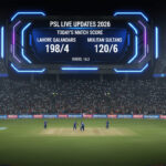 PSL Live Updates 2026 Today’s Match Score